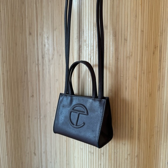 Telfar small chocolate shopping bag - Picture 4 of 7